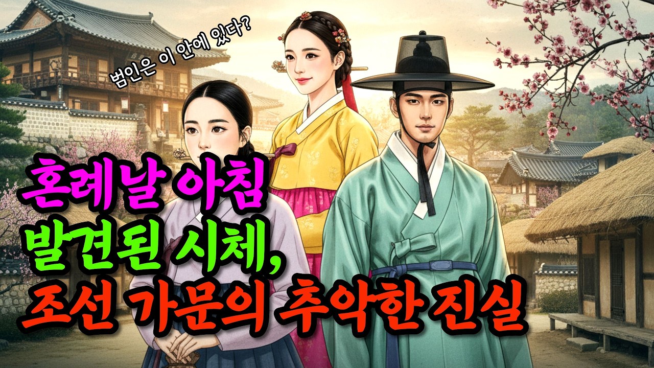 [야담] 혼례날 아침 발견된 시체, 조선 가문의 추악한 진실 / 밤의야담 / 민담 / 설화 / 오디오북