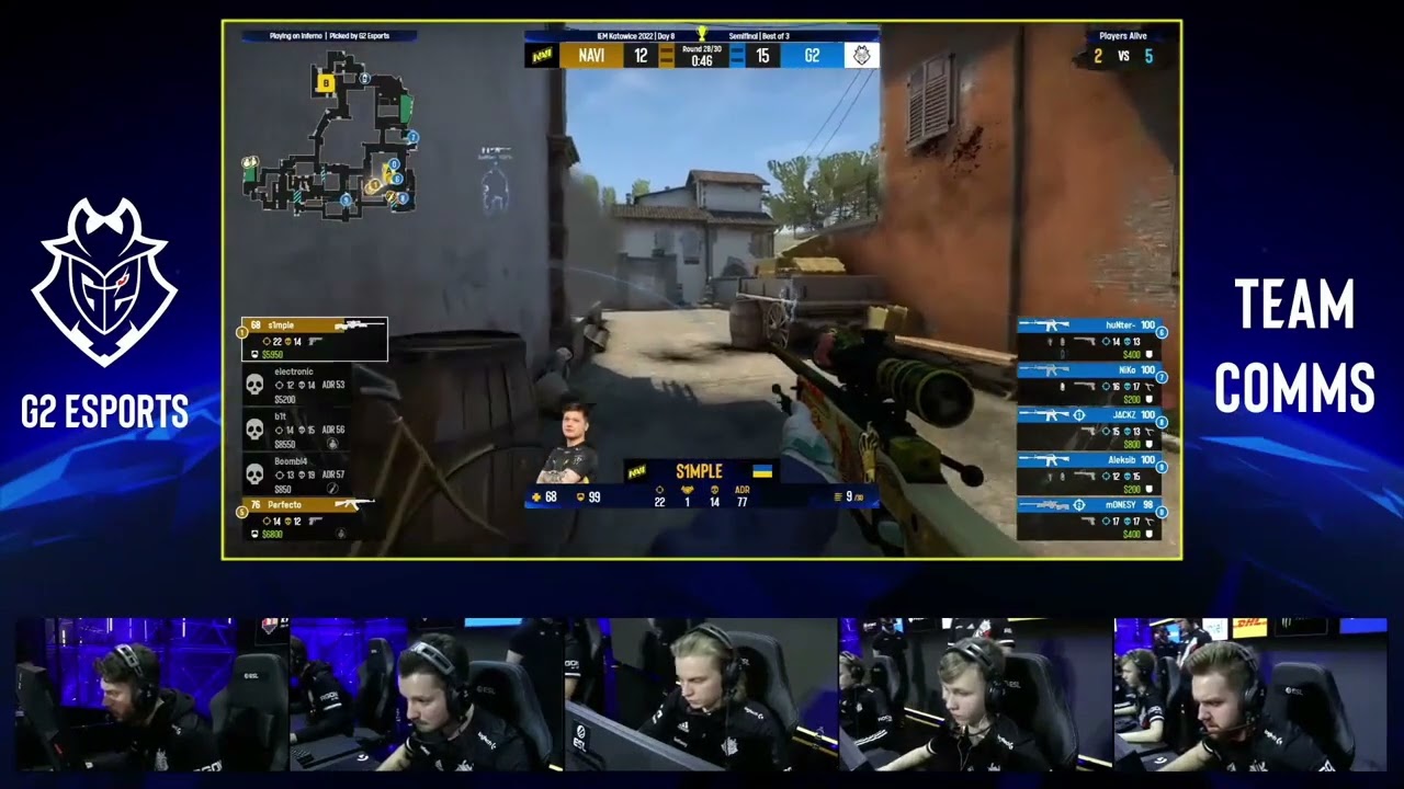 G2 teamspeak against NaVi