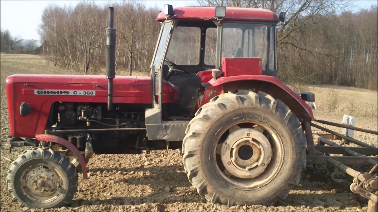 #41 Przeciętny Rolnik - Uprawa pod Owies Ursus c360 Kultywator 2,7m + Brony