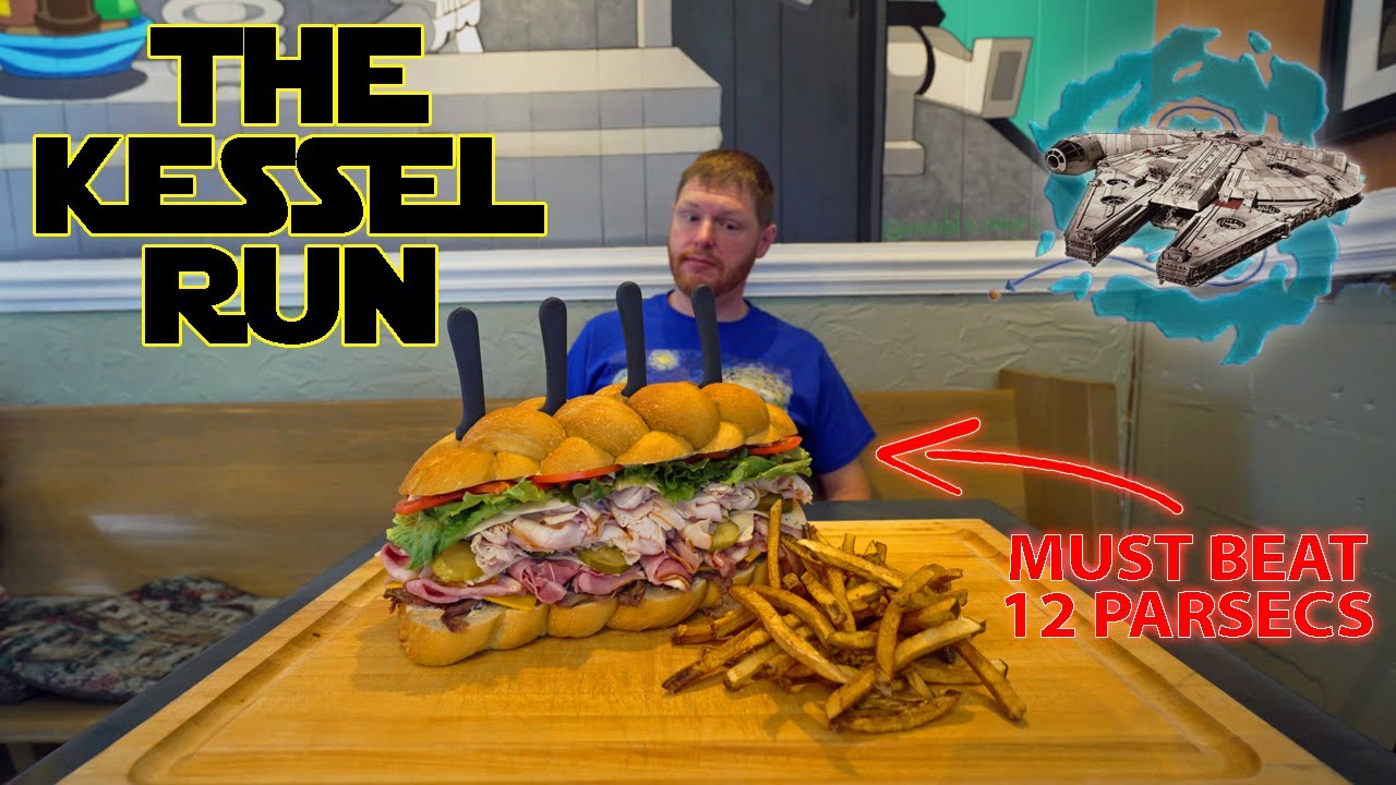 THE KESSEL RUN MAY BE THE TOUGHEST CHALLENGE I'VE DONE ALL YEAR
