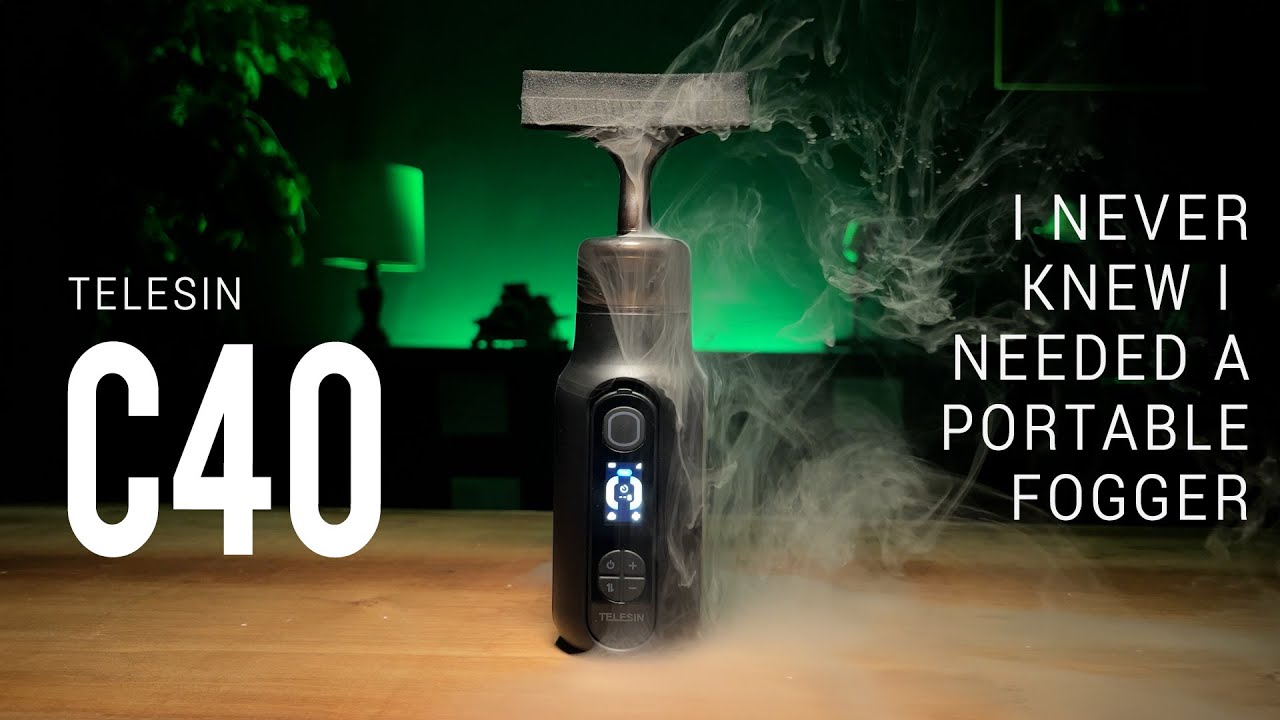 I never knew how much I needed this! The Telesin C40 handheld fogger opens new creative doors