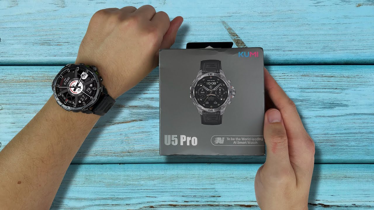 Kumi U5 Pro - НЕубивыемые Стальные Часы с AI и ChatGPT