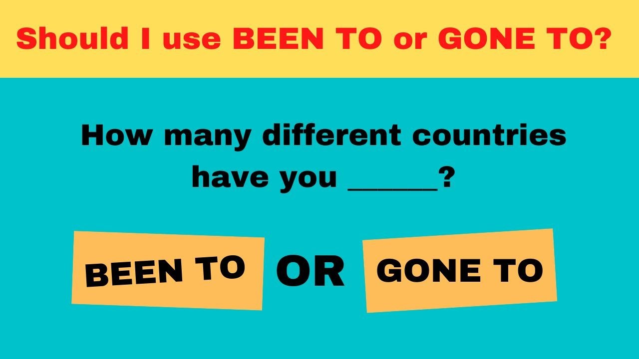 BEEN TO vs GONE TO Quiz - Test Your English Grammar