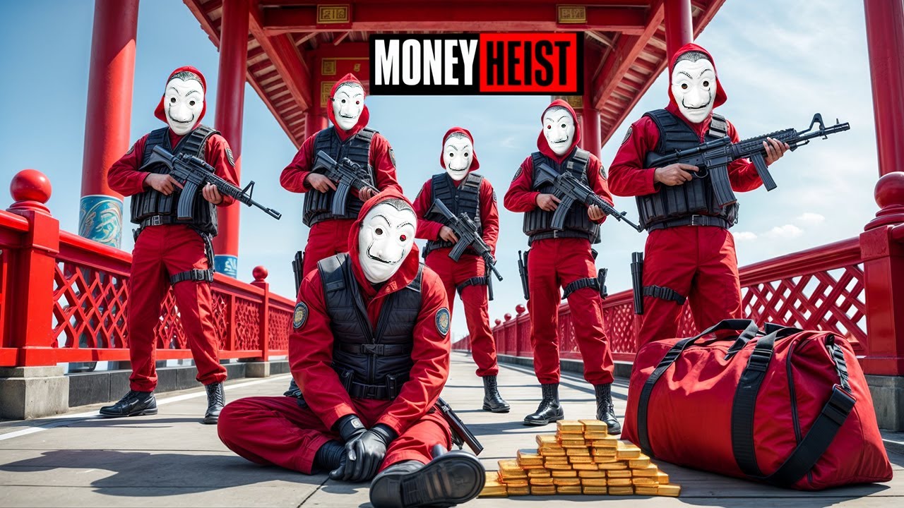 PARKOUR VS MONEY HEIST! 6 | BAD GUYS: No ESCAPE, POLICE Finish at Full Speed | Epic POV