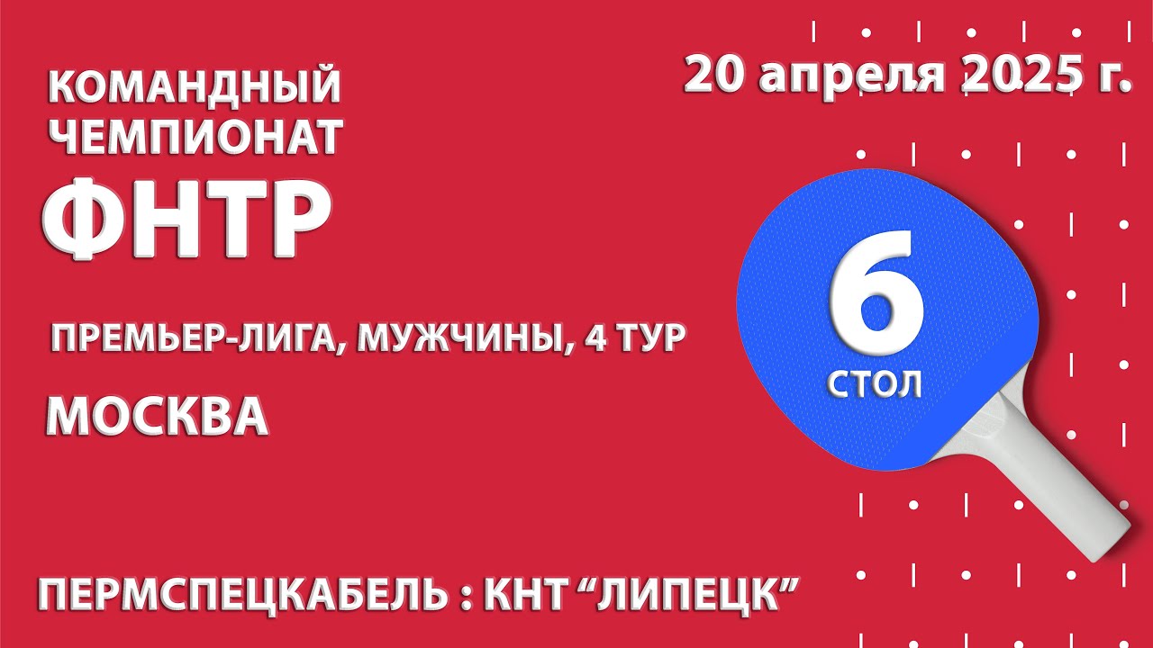 КЧФНТР 24/25. Премьер-лига. Мужчины. 4 тур. ПЕРМСПЕЦКАБЕЛЬ : КНТ 
