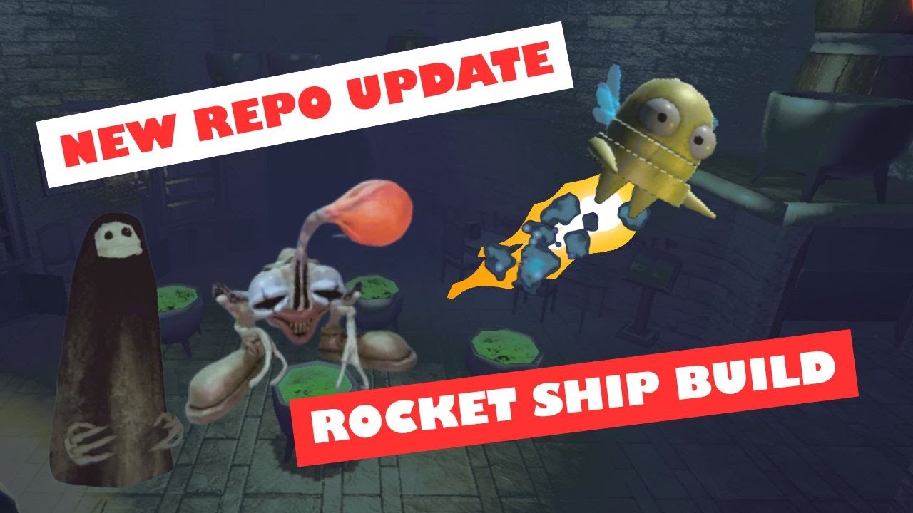 I Made the Rocket Ship Build in REPO using the TUMBLE WINGS