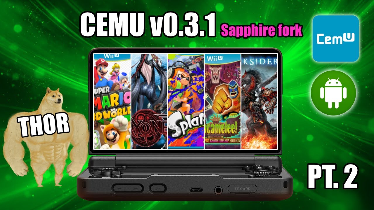 AYN Thor + Cemu: 5 More Wii U Games Tested (Part 2)