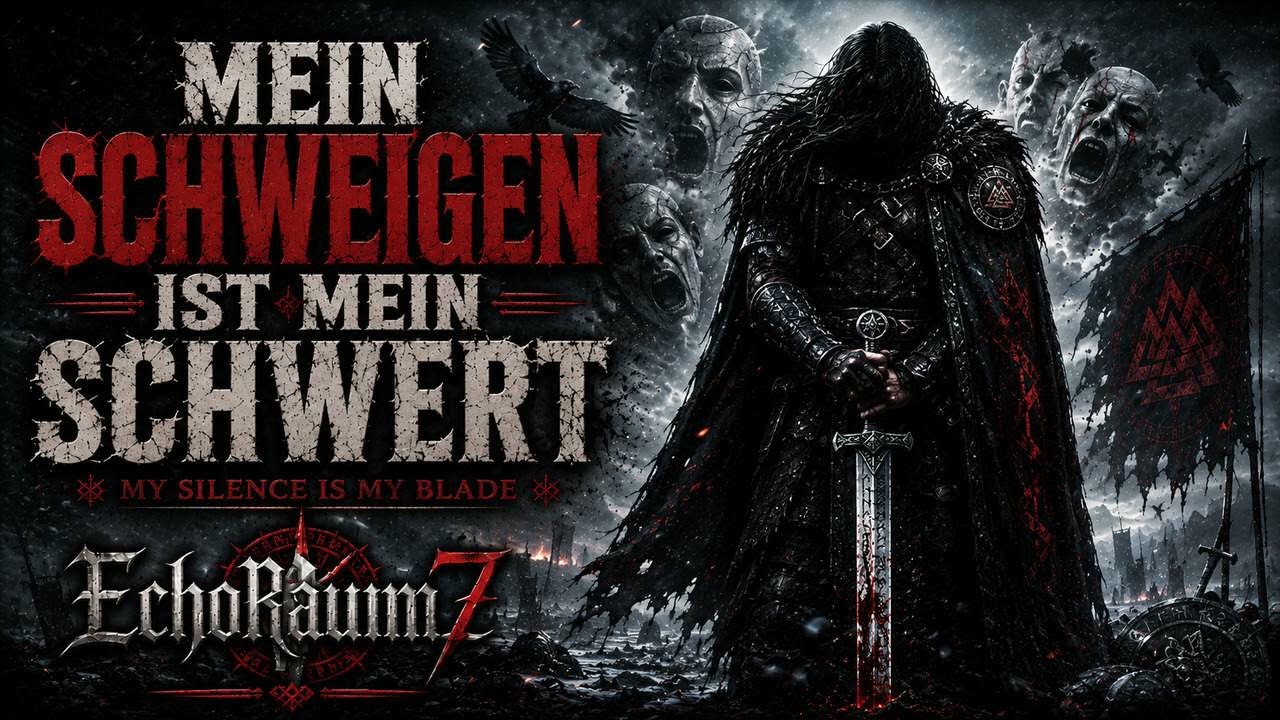 MEIN SCHWEIGEN IST MEIN SCHWERT ⚔️ | Dark Viking Metal | EchoRaum7