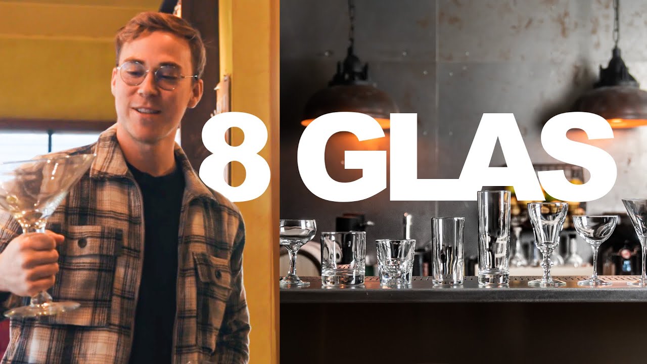 8 Glas alla borde ha i sin bar!