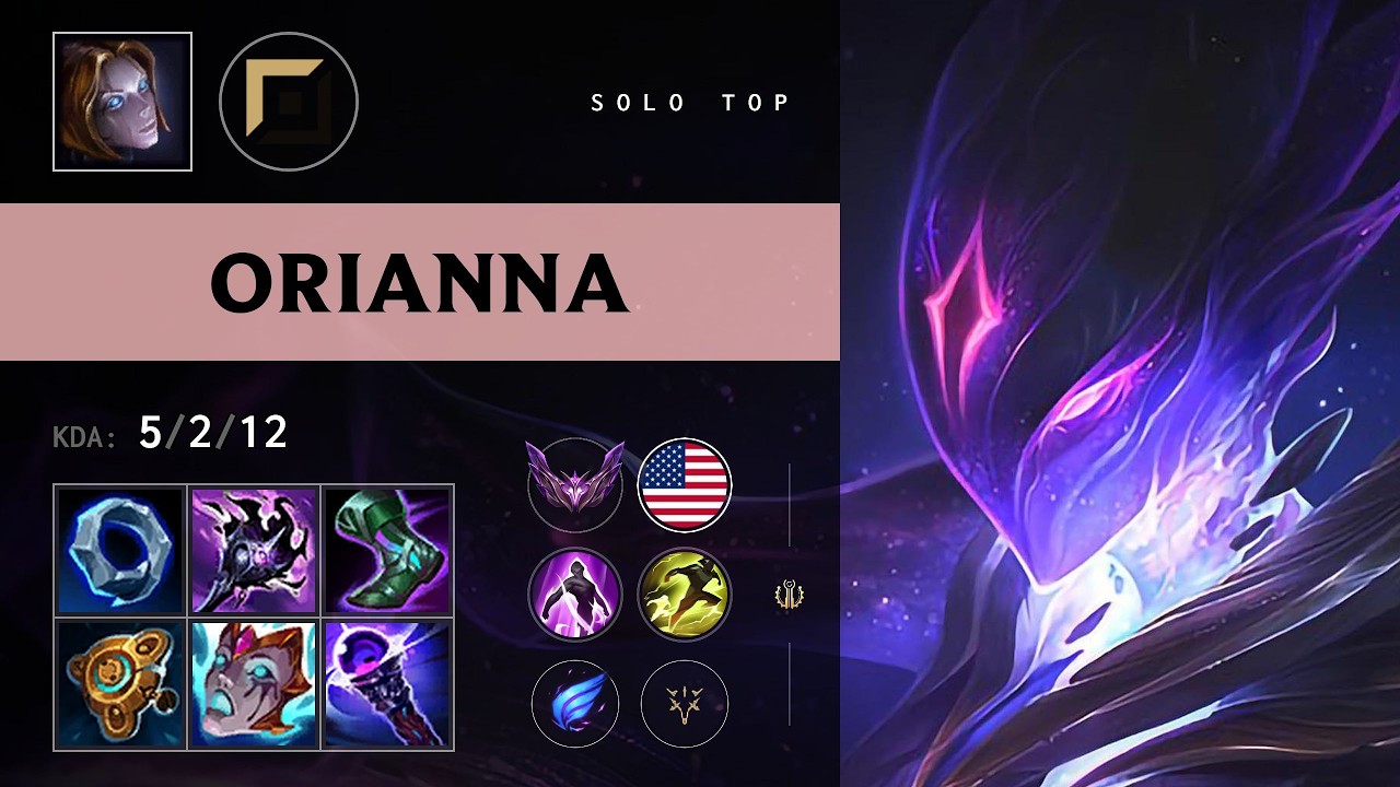 Orianna Top vs Dr. Mundo - NA Master Patch 26.12