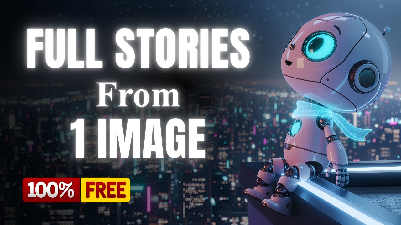 Automate Full Stories From 1 Image 100% FREE(Auto Whisk + Grok Imagine)