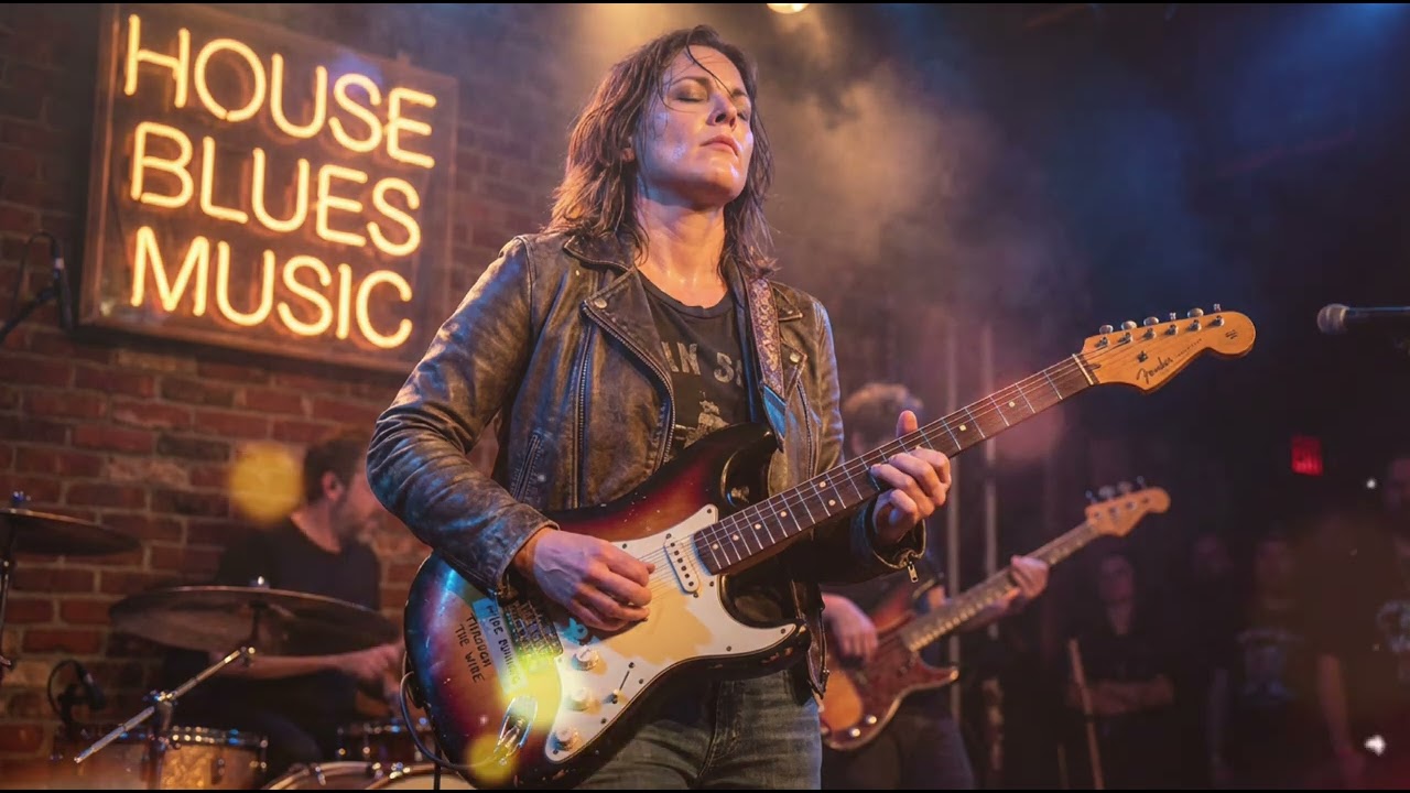 Fire on the Wire &ndash; Raw Blues Rock Passion | Powerful Guitar Riffs & Emotional Solos
