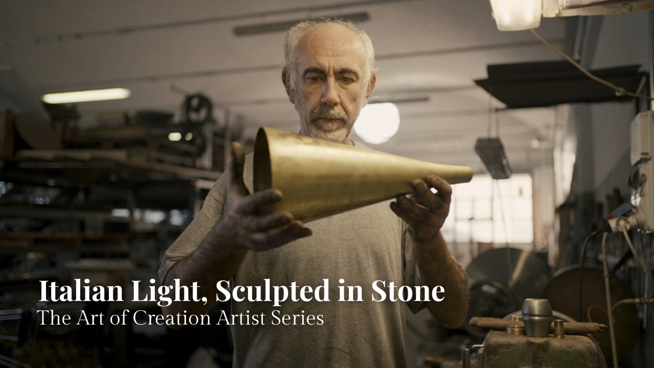 Matlight Milano: Italian Light, Sculpted in Stone | The Art of Creation