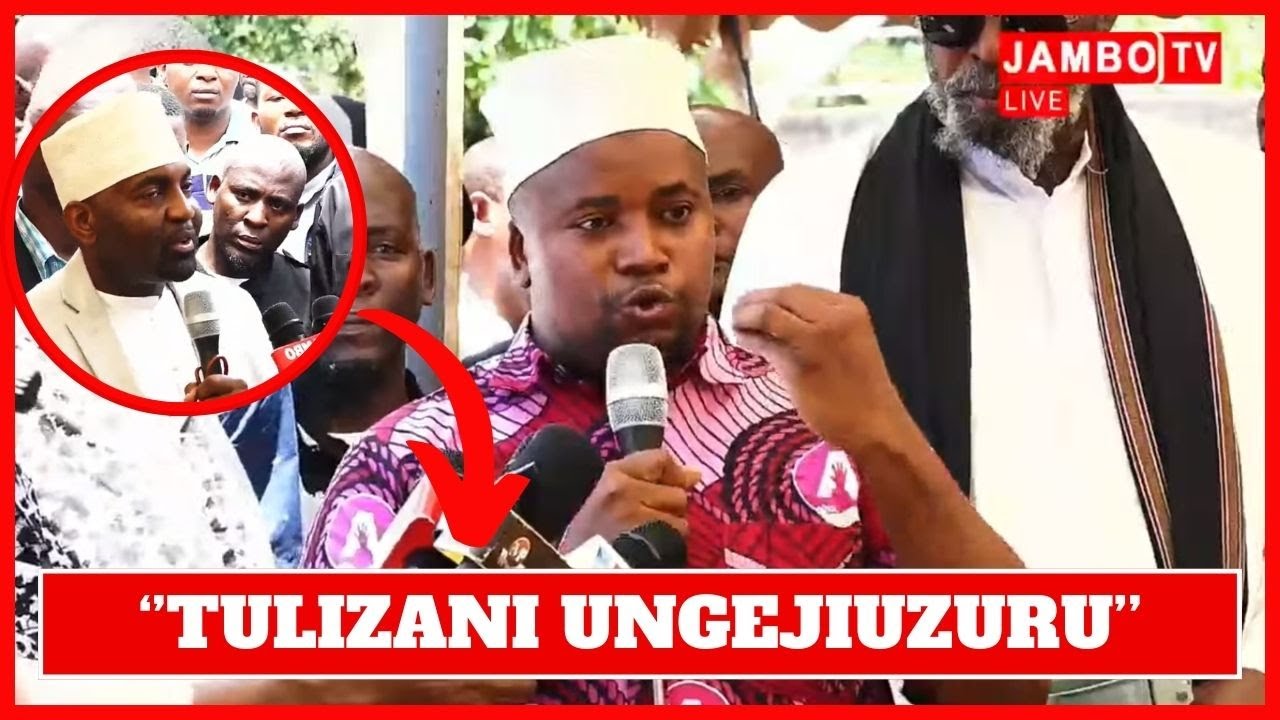MCHINJITA ASHINDWA KUJIZUIA/AMUUNGA MKONO GODBLESS LEMA''TULIZANI WAZIRI UNGEJIUZURU/AJAWA NA HOFU..