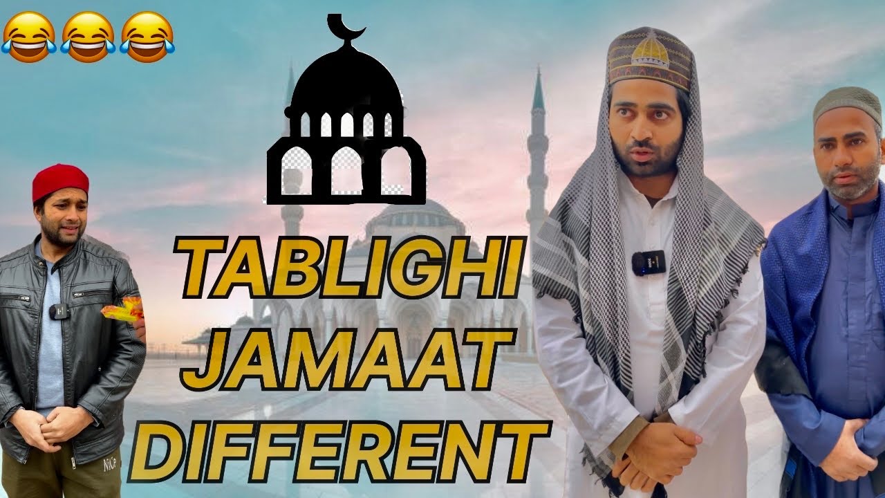 Tablighi jamaat in different style 😂😂 #comedy #islamic #ashrafunique
