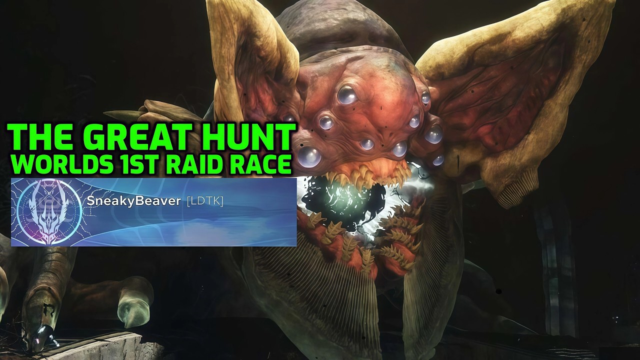 THE GREAT HUNT WORLDS 1ST RAID RACE IN DESTINY RISING