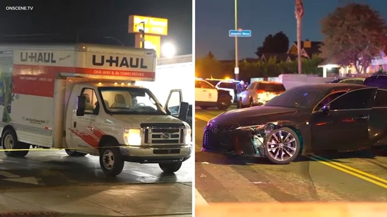 LIVE: LAPD chasing U-Haul