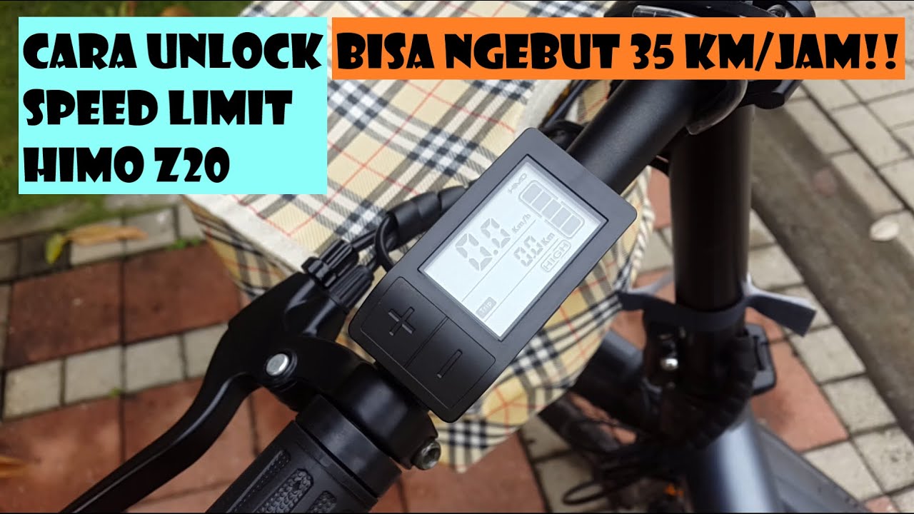 Cara unlock speed limit himo z20 | Ternyata bisa lari kencang banget