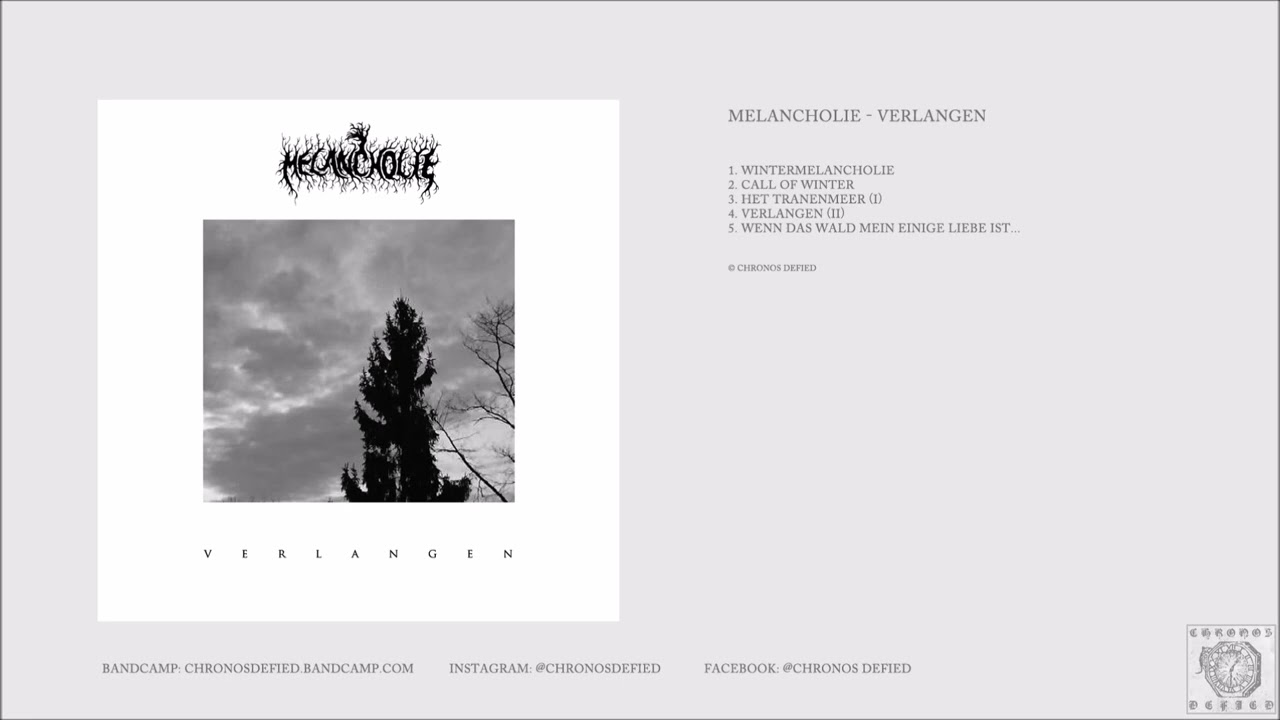Melancholie – Verlangen (full album, 2012)