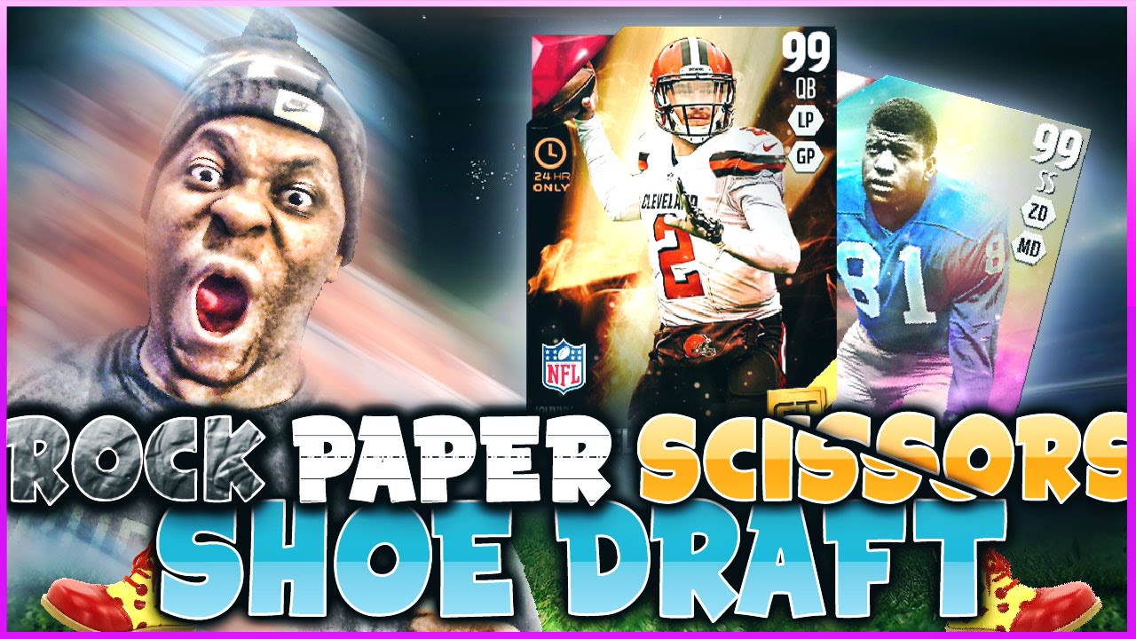 ROCK PAPER SCISSORS SHOE INTENSE DRAFT CHAMPIONS! ULTIMATE LEGEND WAGER VS SUBSCRIBER! Themed Draft