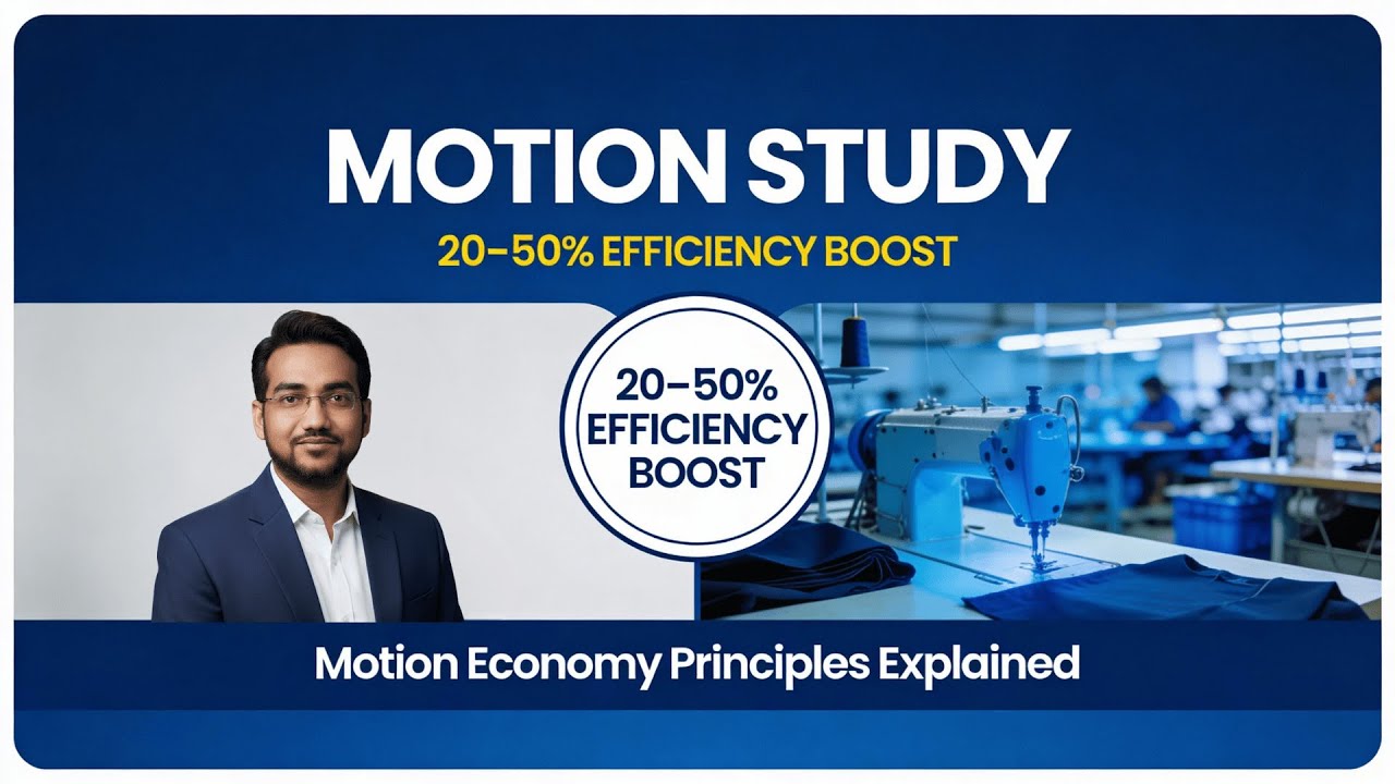 Motion Economy Principles Explained: 20-50% Productivity Boost | Lecture 05 - Part 02