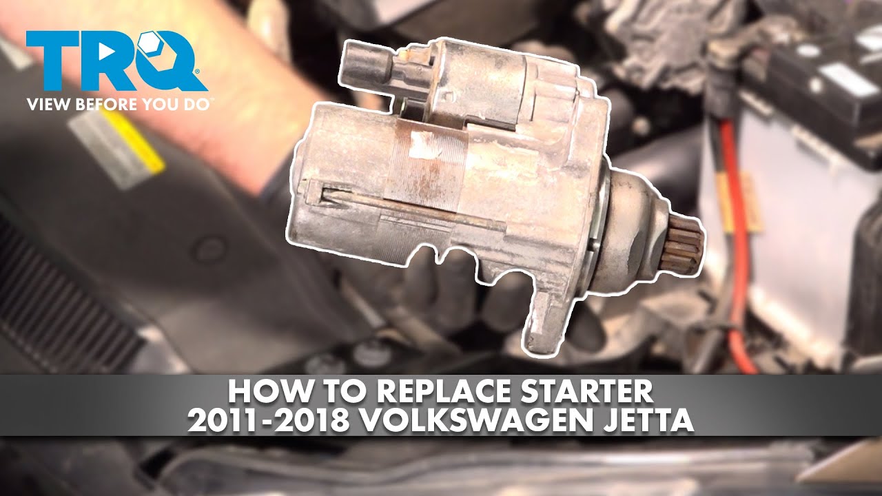 Как заменить стартер на Volkswagen Jetta 2011-2018