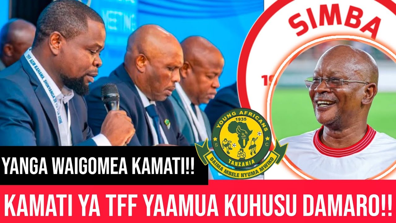 YANGA WAGOMA KWENDA TFF MAJIBU YA KAMATI YA TFF YAWANYONG'ONYEZA  SIMBA!!