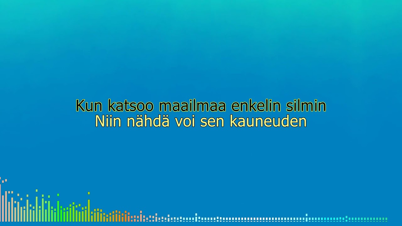 Enkelin silmin