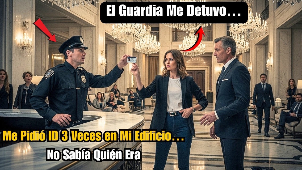 El Guardia Me Detuvo en Mi Propio Edificio… No Sabía Quién Era