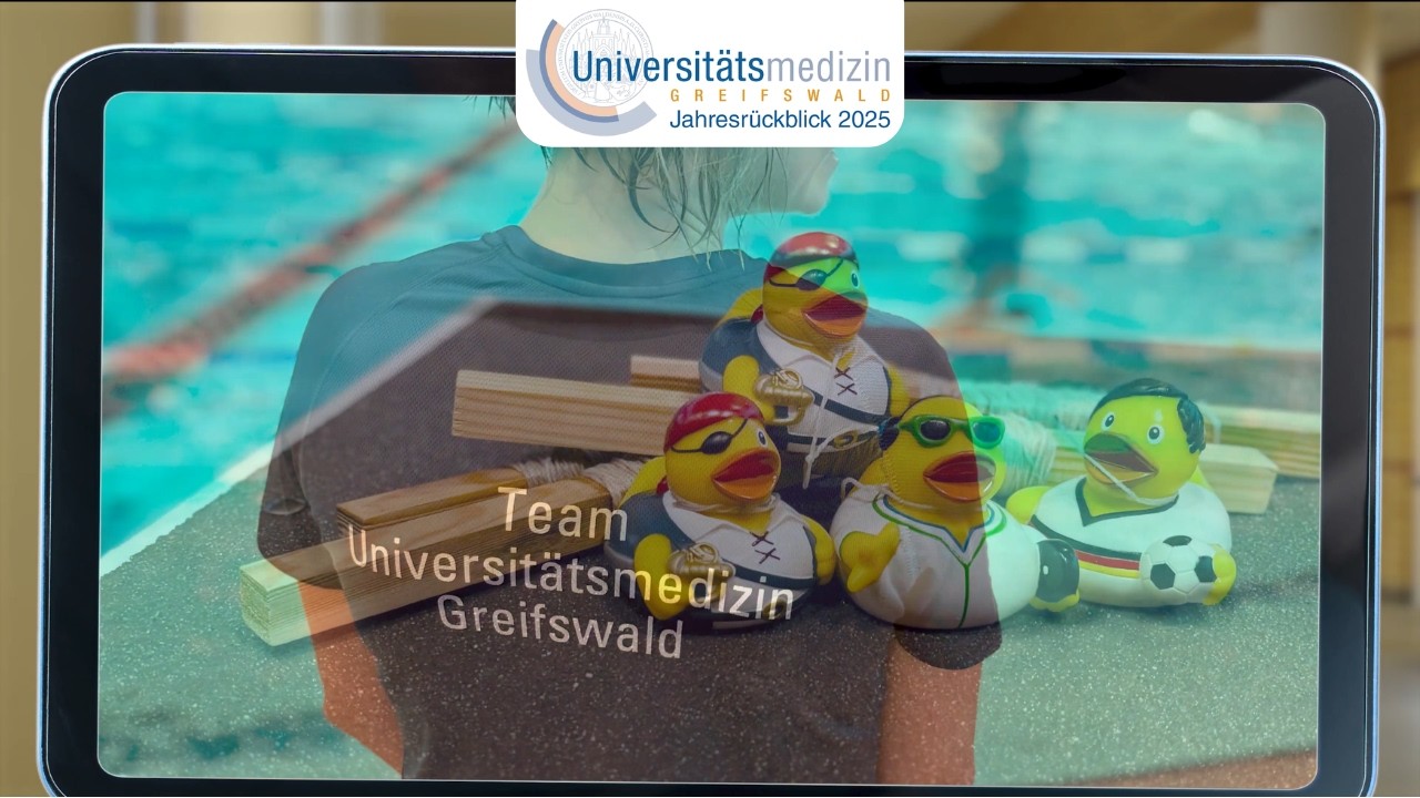 Jahresrückblick 2025 - Universitätsmedizin Greifswald