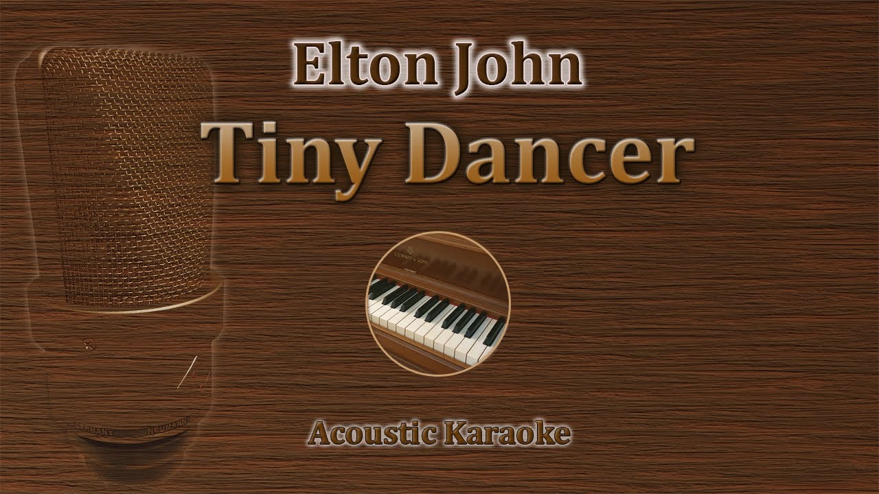 Tiny Dancer - Elton John (Piano Karaoke)