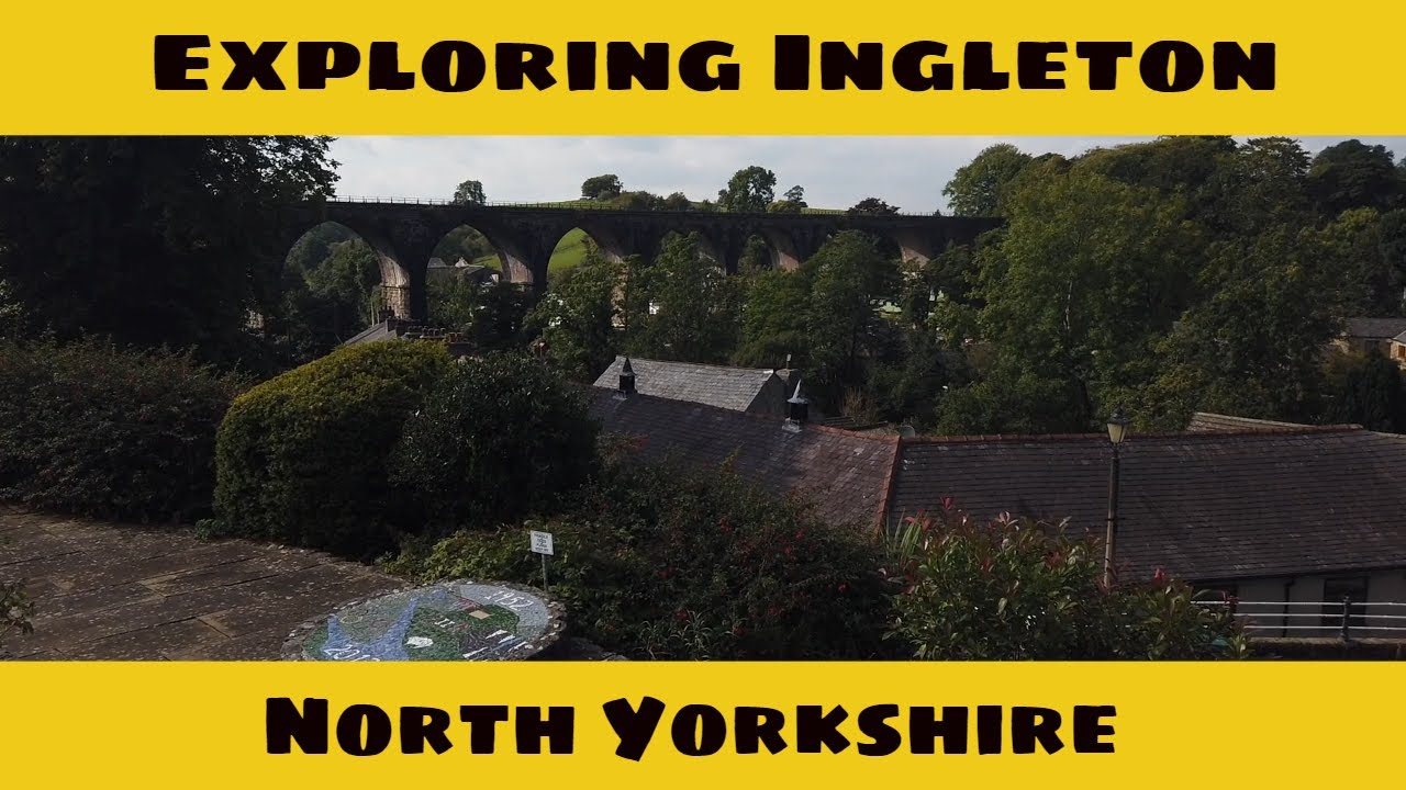 A Walk into INGLETON from THORNBROOK BARN CARAVAN SITE - Sept 2021