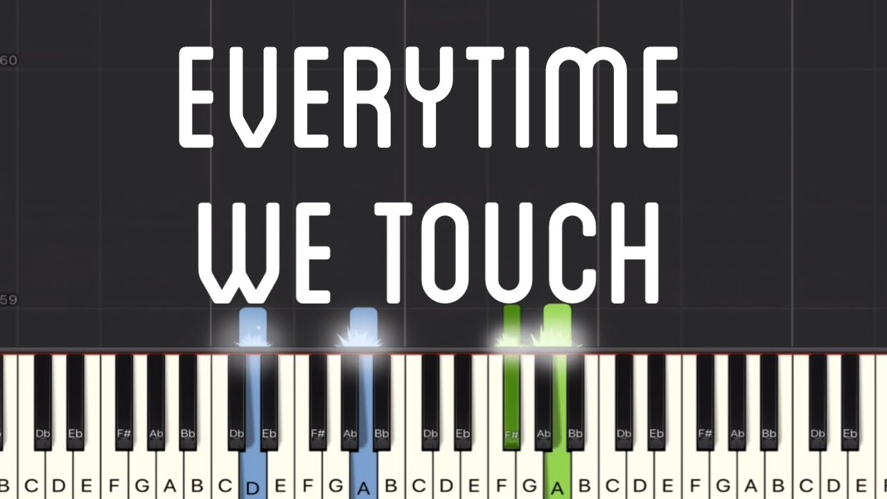 Cascada - Every Time We Touch Piano Tutorial | Medium
