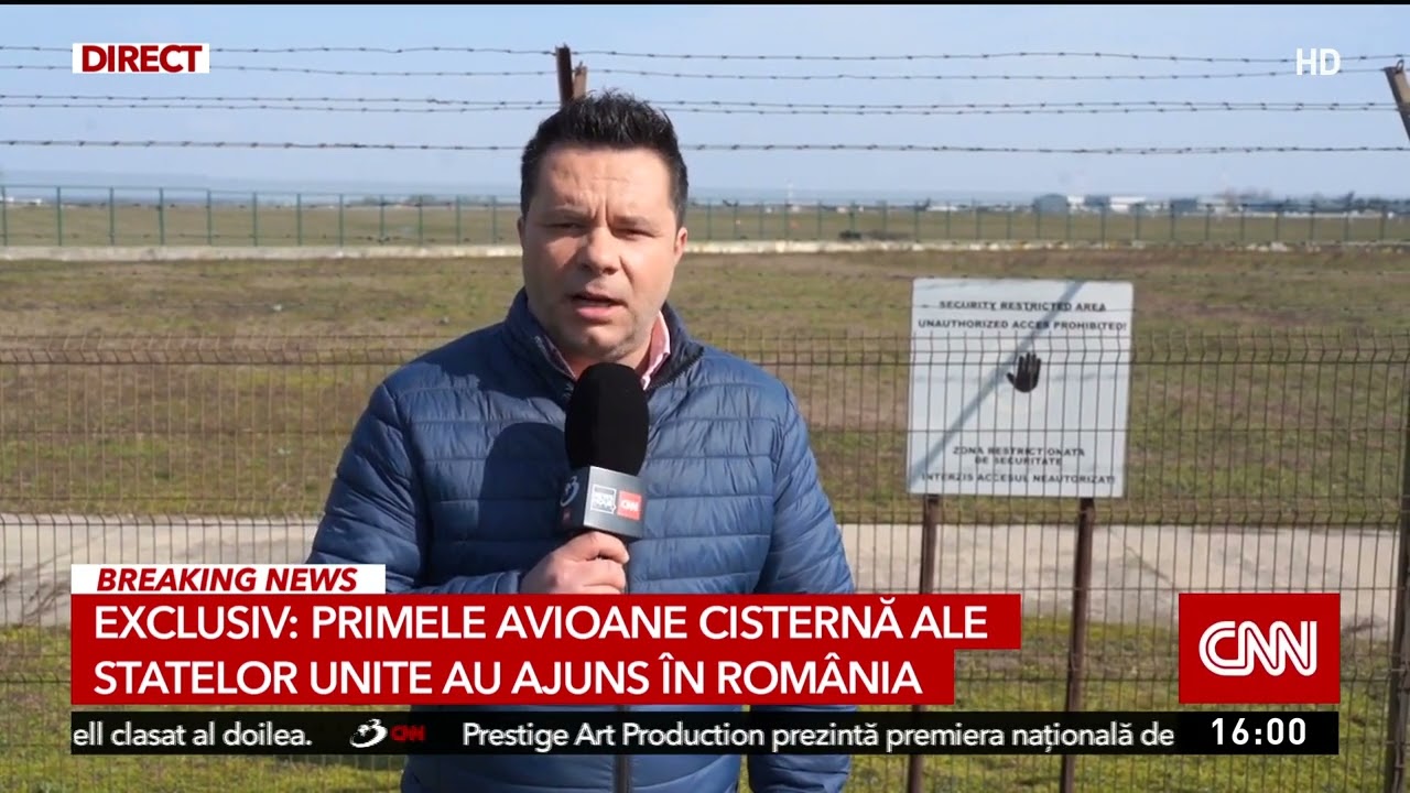 Primele avioane cisternă ale Statelor Unite au ajuns în România
