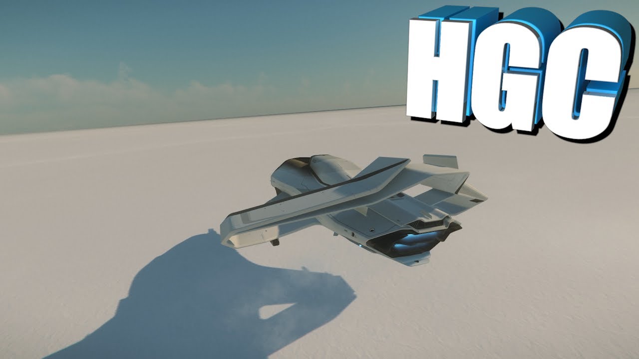 Origin 300i flies low over the surface of the MicroTech planet in Star Citizen (4)
