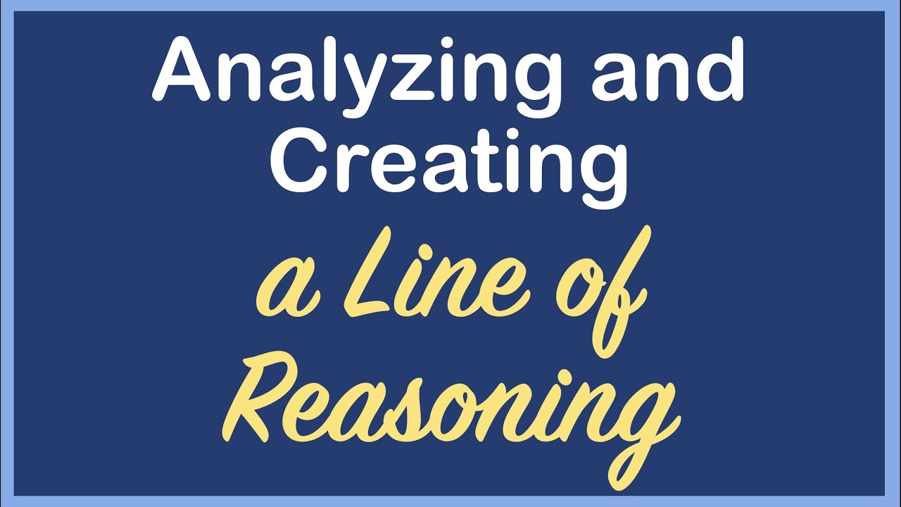 Identify and Create a Line of Reasoning for Rhetorical Analysis | AP Lang Q2 | Coach Hall Writes