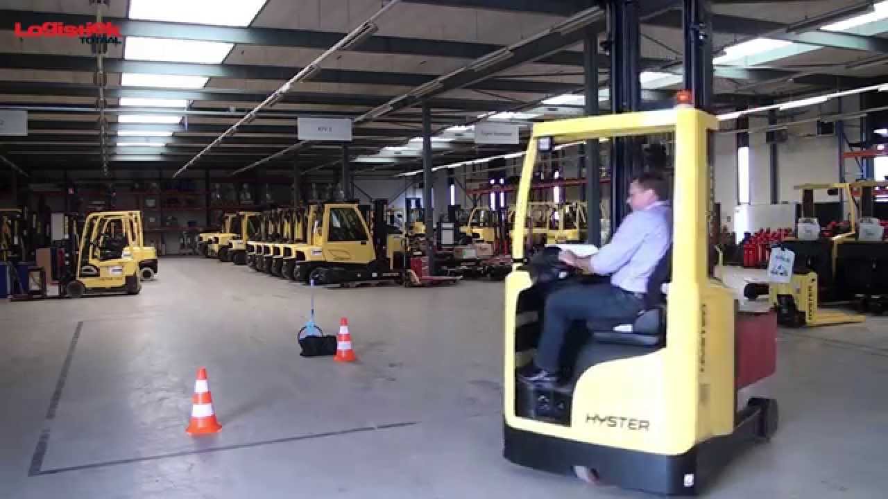 Test reachtruck Hyster R1.6
