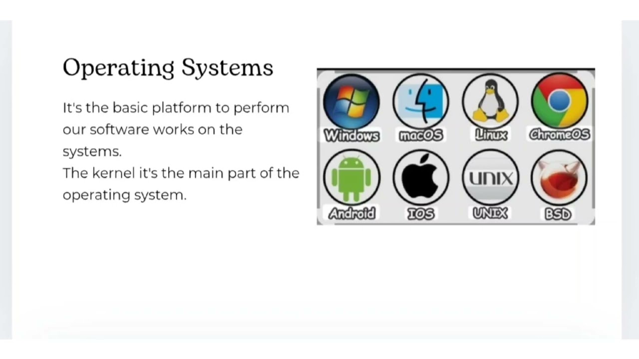 IGCSE Grade III - Operating Systems 