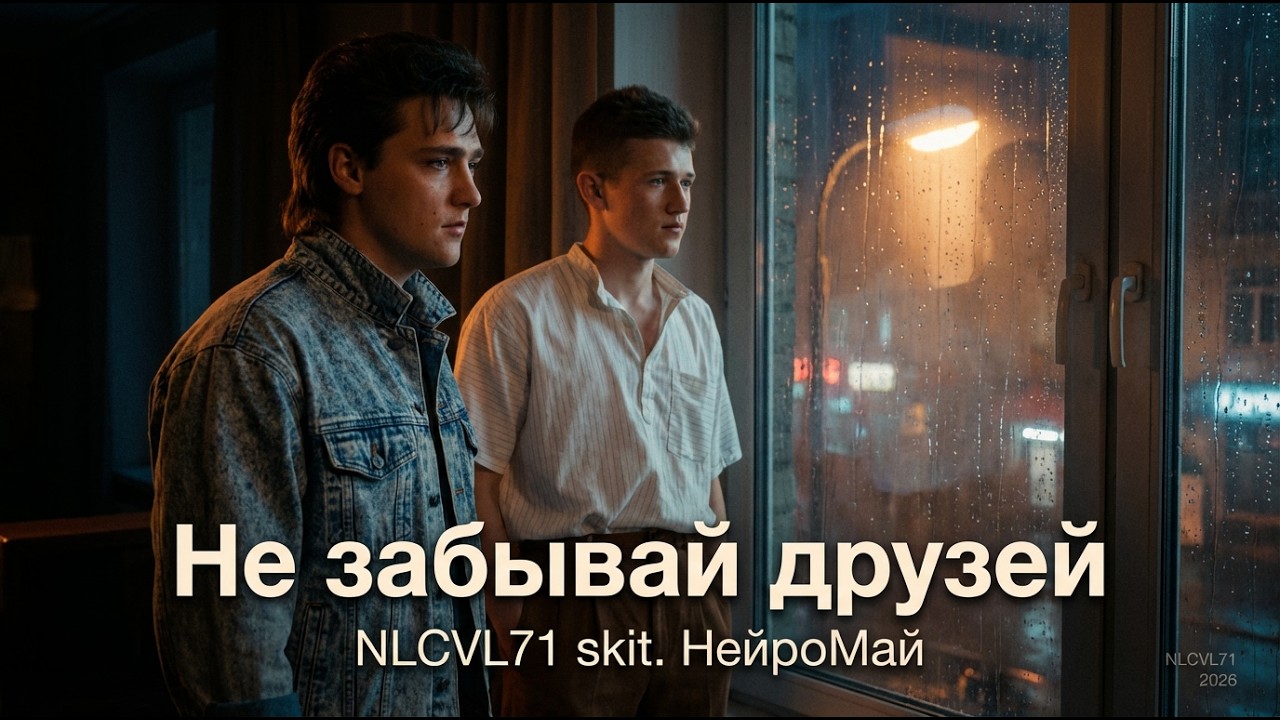 Не забывай друзей — NLCVL71 skit. НейроМай | Новый трек в стиле Ласковый Май (AI Suno)
