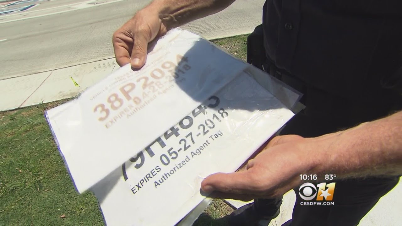 Fake License Plates Mean Free Rides For Hundreds Of North Texans