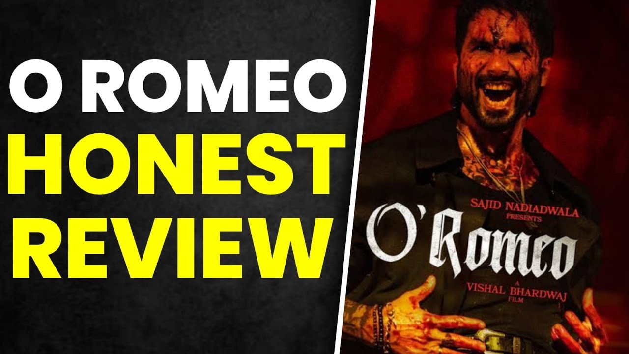 Bollywood Movie Review | O Romeo | Vishal Bharadwaj | Shahid Kapoor | Tripti Dimri | Avinash Tiwari