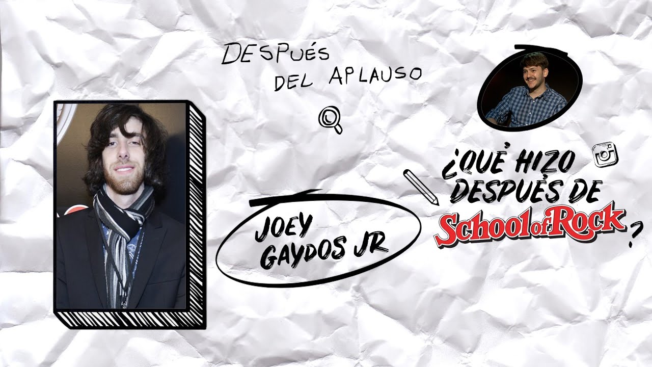 Entrevista en vivo a Joey Gaydos Jr (SCHOOL OF ROCK)