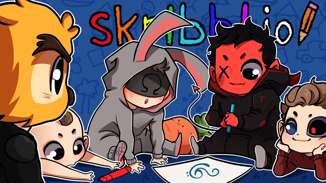 МЫ РИСУЕМ КАК ДЕТИ! | Skribbl.io (с Vanoss, Moo, Ohm и Terroriser)