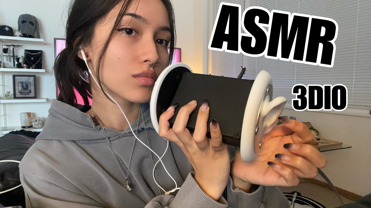 ASMR ☆ TESTING MY NEW 3DIO MIC (ear cleaning, ms, rambles,..)