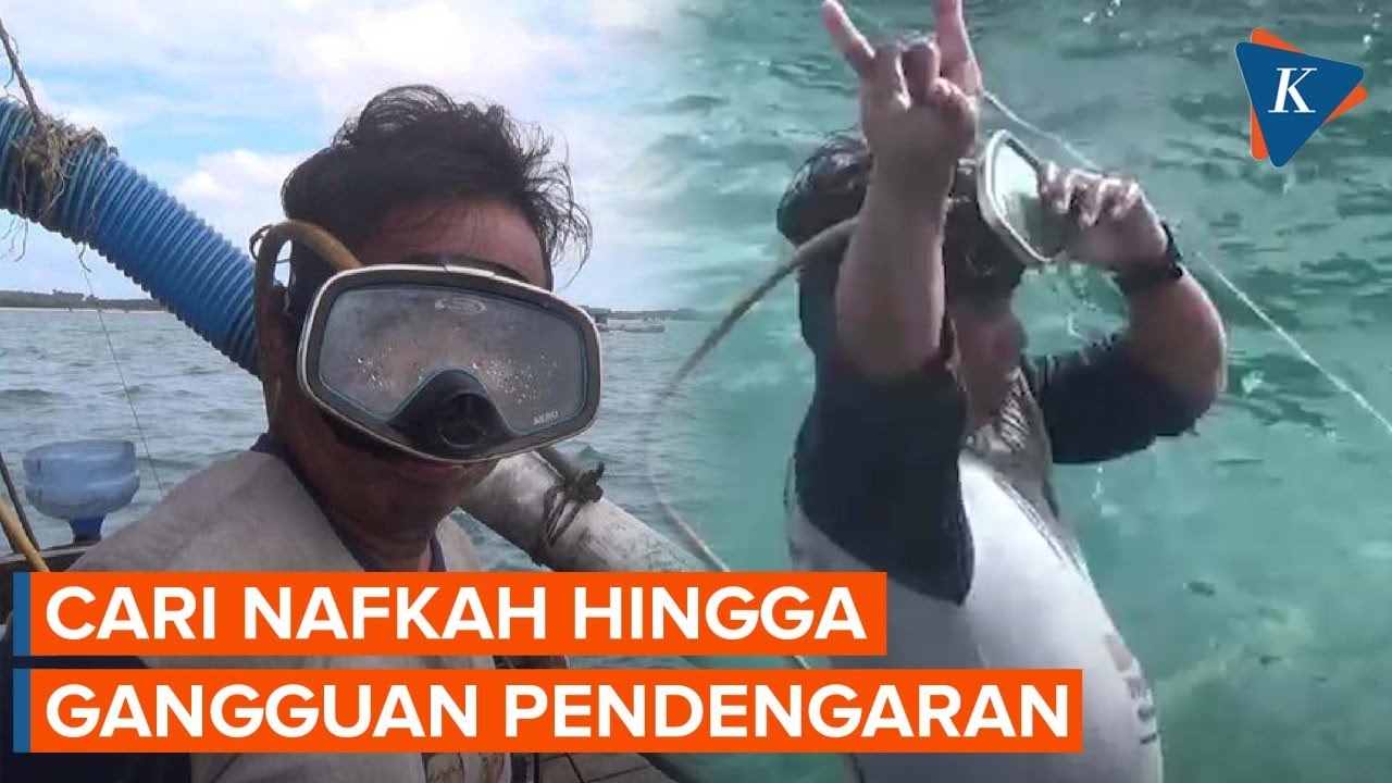 Kisah Penambang Timah Selam di Bangka, Ancaman Buaya hingga Sulit Mendengar