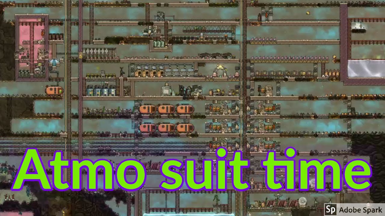 Badlands Max Difficulty 5 : Hydrogen, Atmo suits, Drecko's and plans : Oxygen Not included