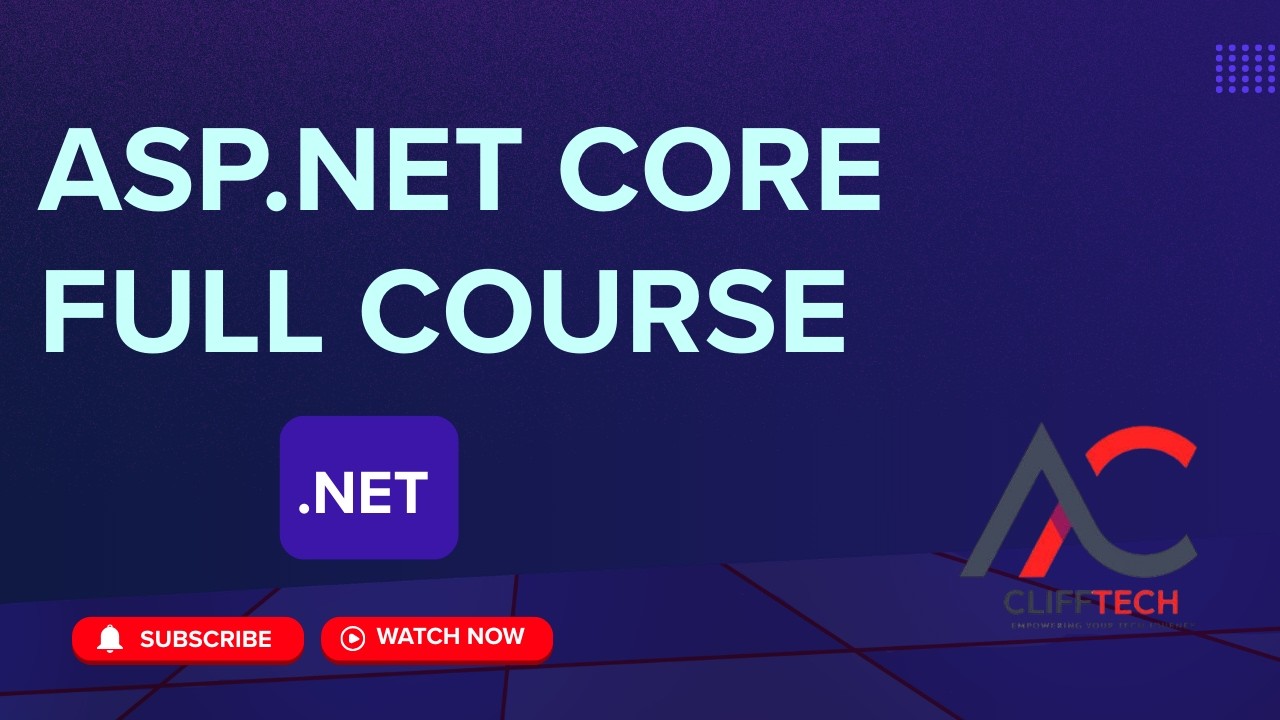 ASP.NET Core Full Course For Beginners NET 10 &C#