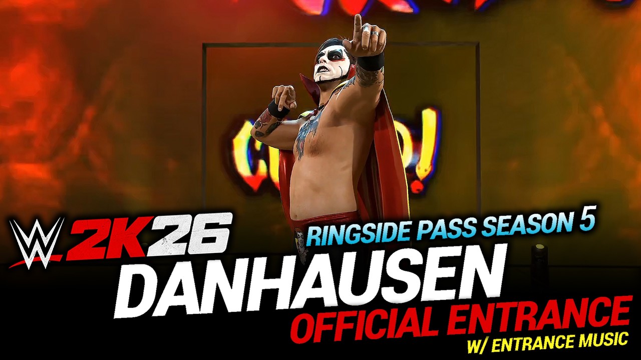 WWE 2K26: Danhausen Full Official Entrance!
