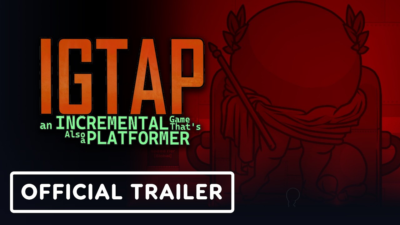 IGTAP: An Incremental Game That's Also A Platformer - Official Gameplay Trailer