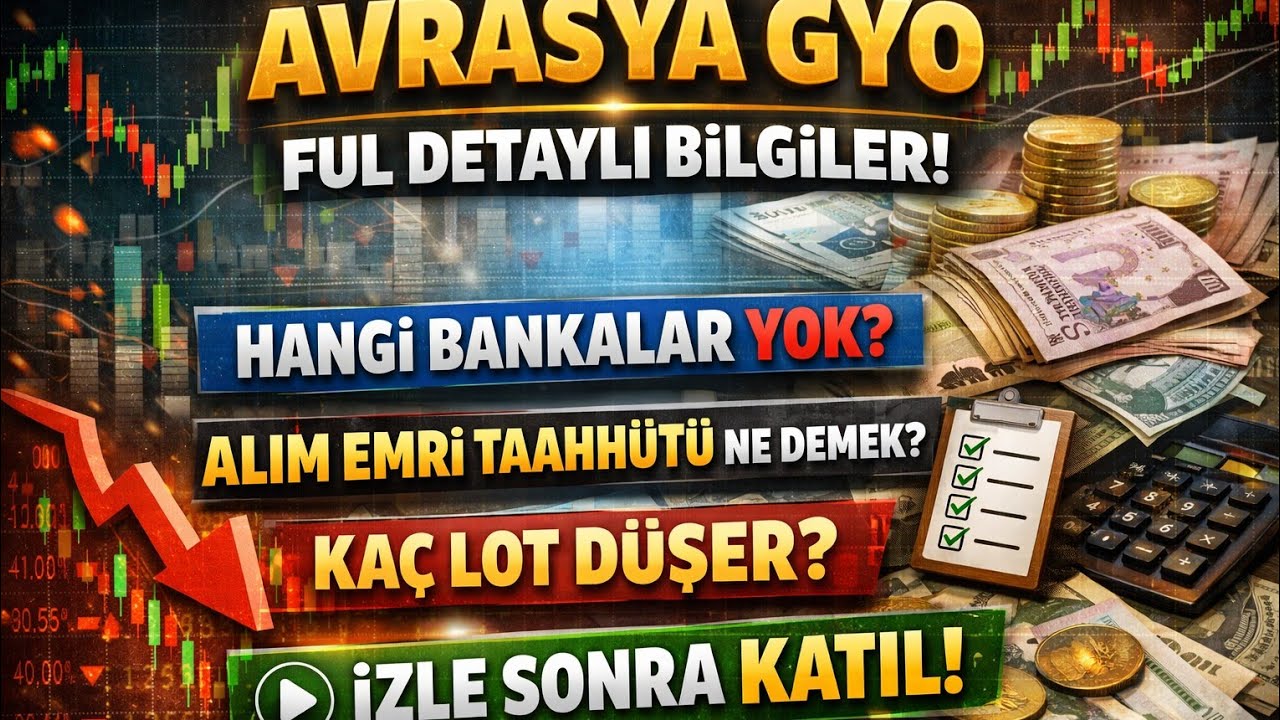 AĞAĞOLU GYO FULL DETAYLI BİLGİLER! HANGİ BANKALAR YOK| KA&Ccedil; LOT DŞER| ALIM EMRİ TAAHH&Uuml;T&Uuml; OLUMLU MU!